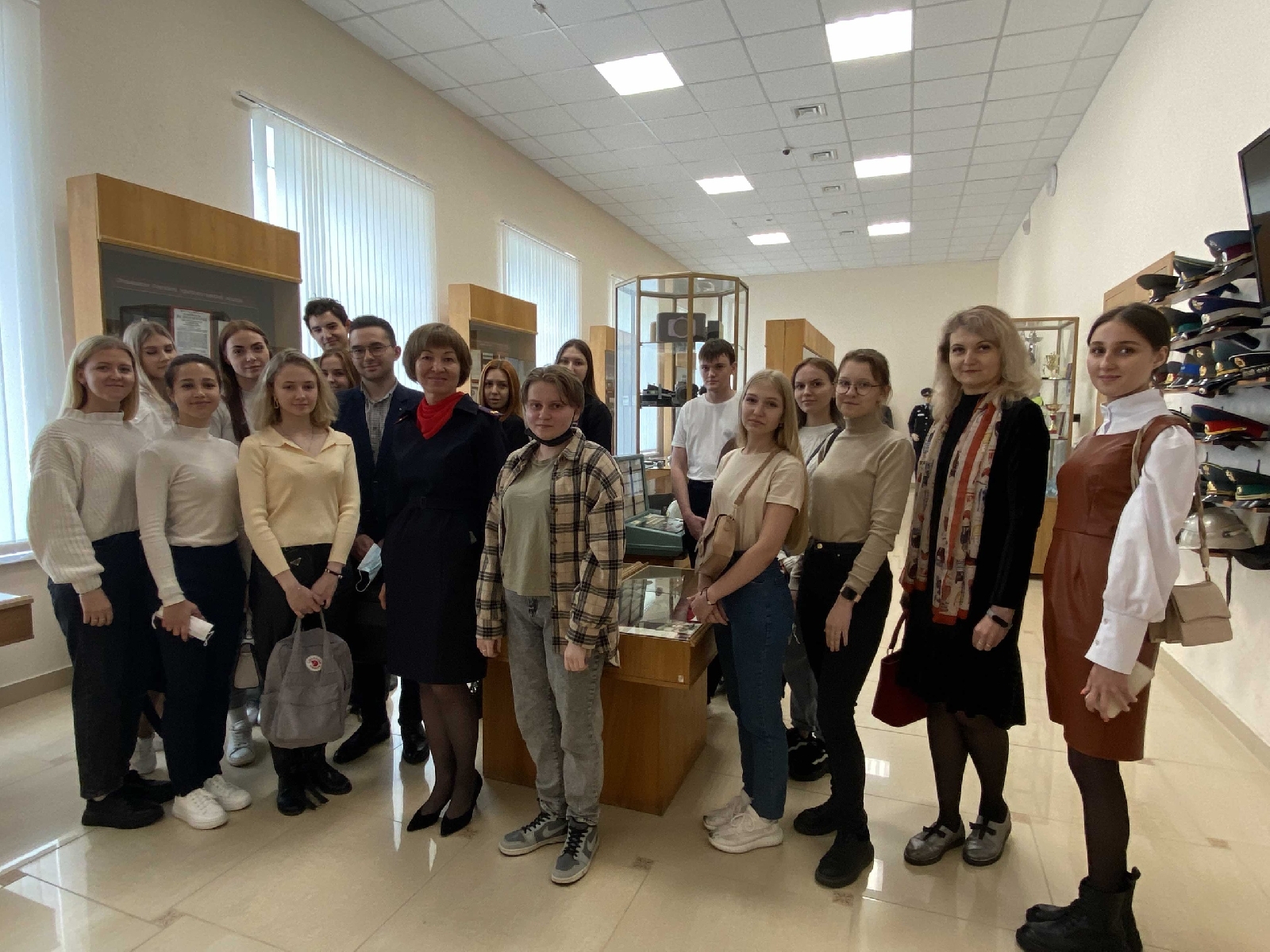 Студенты МК ПГУ впервые посетили музей УМВД
