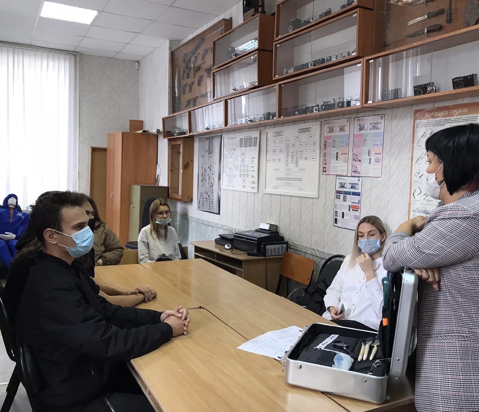 30.09.2021г. состоялось первое в этом учебном году организационное собрание членов студенческого кружка «Юный криминалист» МК ПГУ