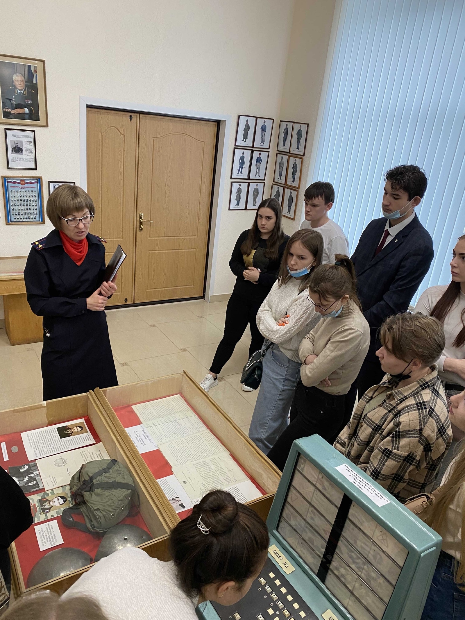 Студенты МК ПГУ впервые посетили музей УМВД